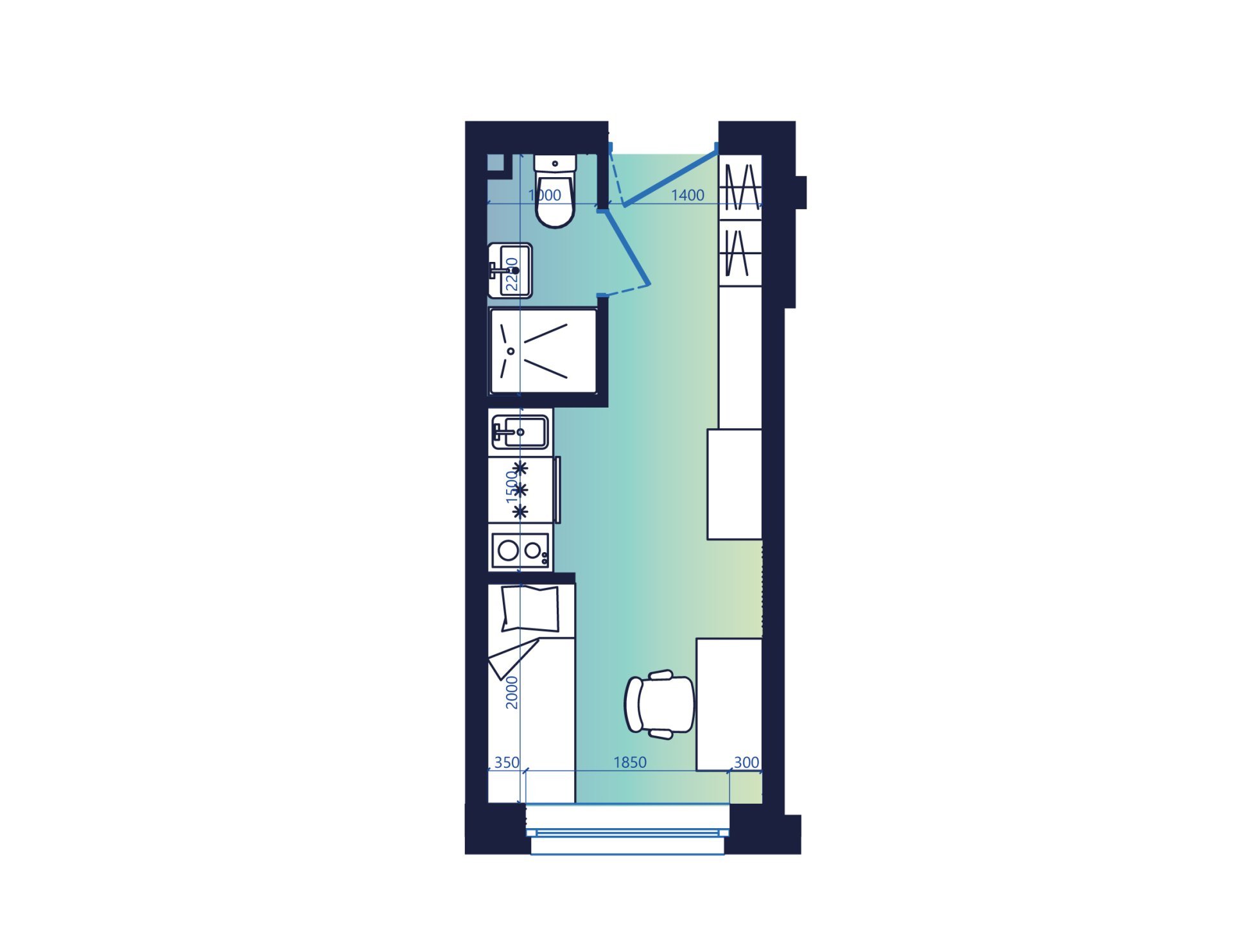 Apartment 348